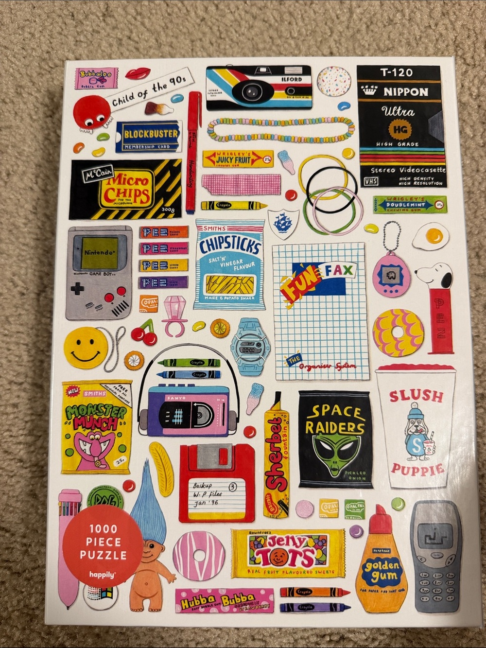 In the 90’s 1000 Piece Puzzle